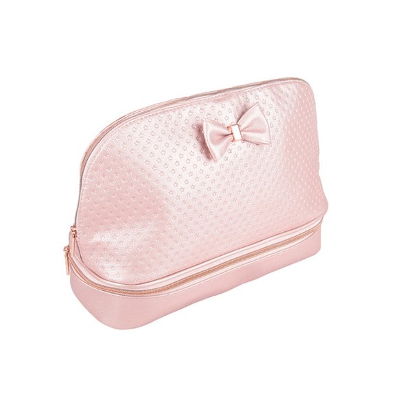 Clutch Bag Leather Pink